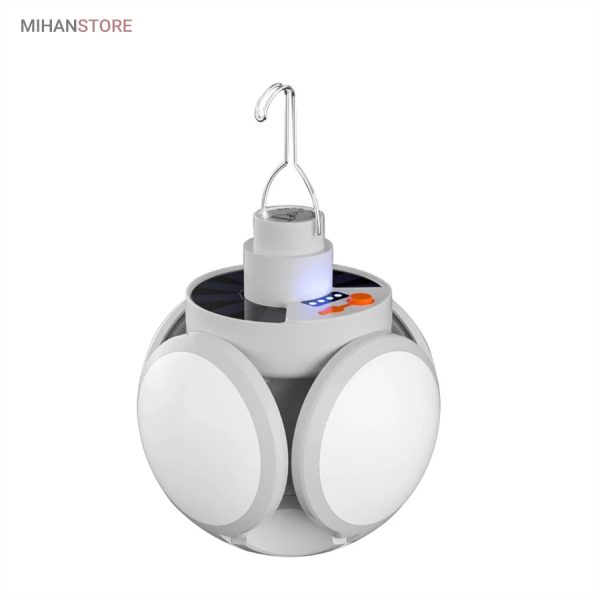 چراغ خورشیدی اضطراری توپی 5 پره