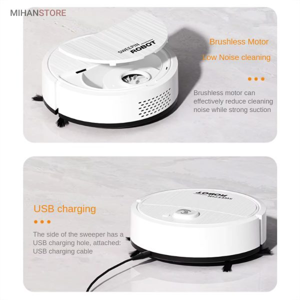 مینی جارو هوشمند شارژی